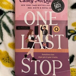 One Last Stop Paperback by Casey McQuiston like new Excellent Shape